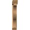 Ekena Millwork Funston Traditional Rough Sawn Bracket w/ Offset Brace, Western Red Cedar, 6"W x 32"D x 38"H BKT0604X32X38FST01RWR - alternate 4